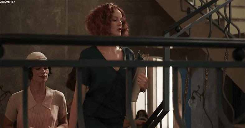 Las chicas del cable Barandillas espectaculares de las series de Netflix