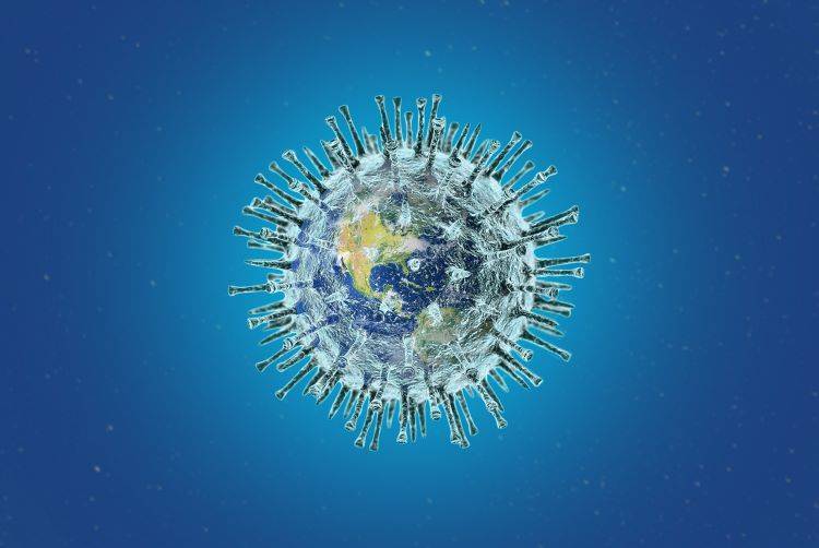 Coronavirus COVID-19. Fuente imagen: pixabay limpiar las barandillas de acero inoxidable del COVID-19