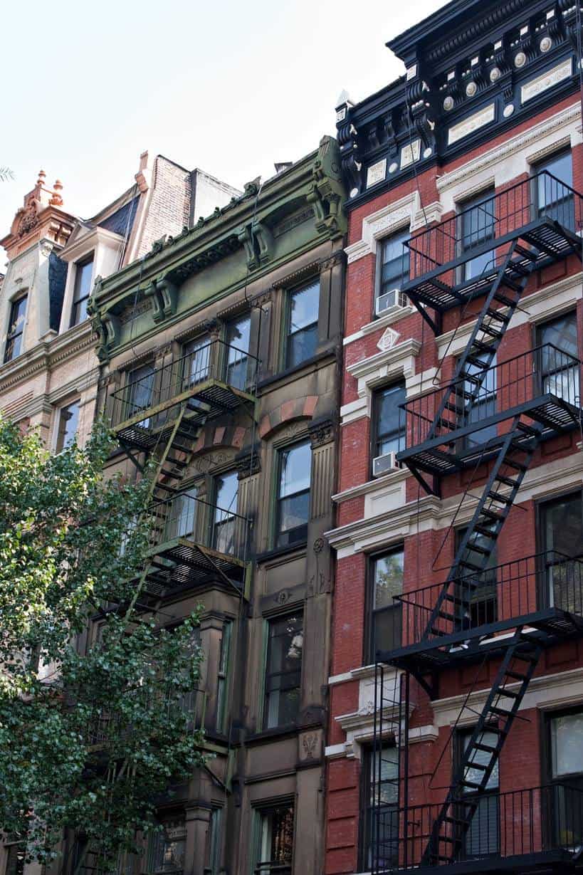 edificio de Friends en Nueva York. Fuente imagen: VoyaNYC Barandillas Friends